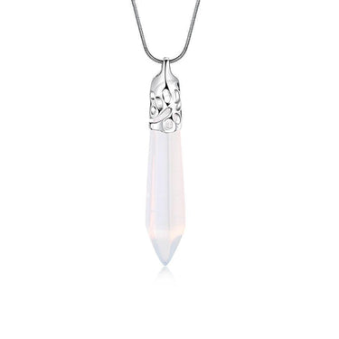 Natural Opal Stone Necklace-Your Soul Place